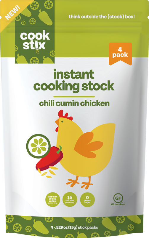 Chili Cumin Chicken Stock - 4 Stix